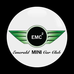 Magnetic Car Grille Dome Badge - Club EMC2