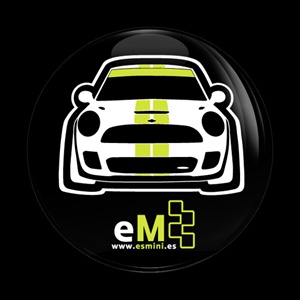 Magnetic Car Grille Dome Badge - Club EMC2