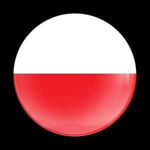 Magnetic Car Grille Dome Badge-Flag Poland