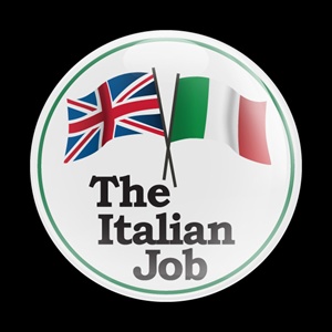 Magnetic Car Grille Dome Badge-Italian Job