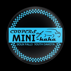 Magnetic Car Grille Dome Badge - CLUB Sioux Falls South Dakota