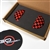 DOOR PULL CAP for R61 PACEMAN - RED CHECKER