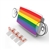 Small Toll Pass / EZ Pass / Transponder Holder - RAINBOW