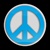 3D PEACE BLUE2