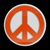 3D PEACE ORANGE