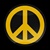 3D PEACE YELLOW