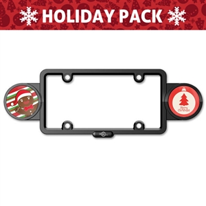 MAGNETIC LICENSE PLATE BADGE HOLDER PACKAGE 8